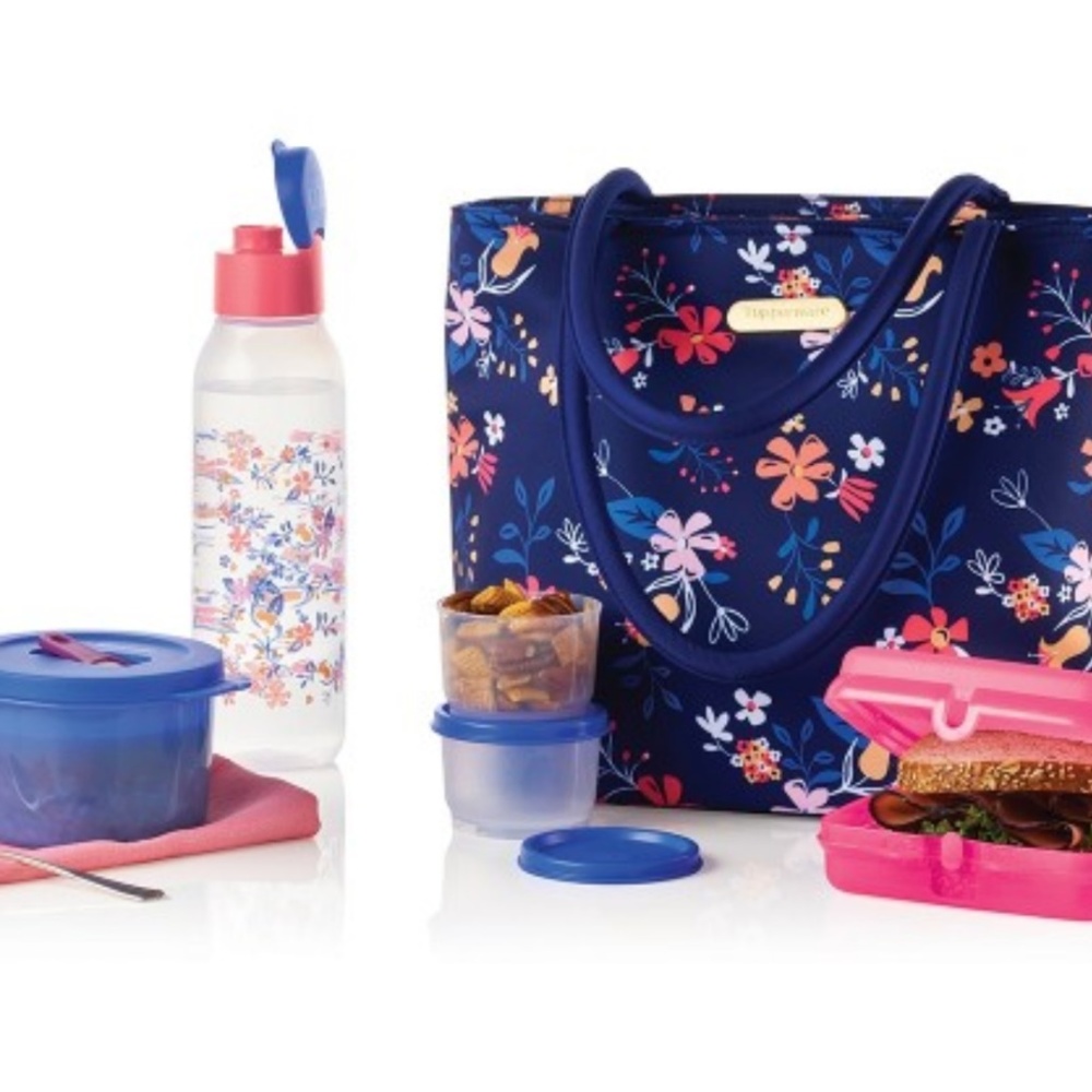 Tupperware lunch set Falling for Floral